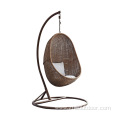 Rattan Outdoor Furniture Metal Egg Patio Hanging Chair